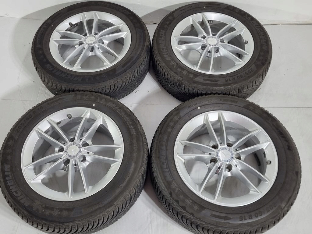4x Alufelge 16 Zoll 6.5" 5x112 44ET A1774010000 Mercedes-Benz Rim Wheel FEL5519950498vd