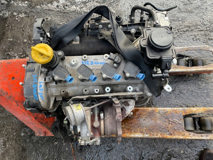 Motor Fiat 500 312B4000 1.4 TJET Benzin Engine Unkomplett MOT9668906088xq