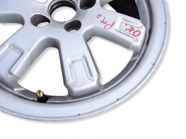 1x Alufelge 15 Zoll VW Polo Rim Wheel FEL9606586442nw