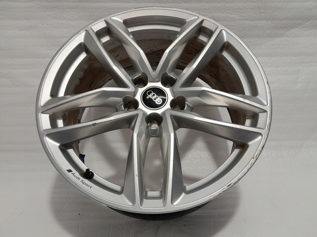1x Alufelge 18 Zoll 8.0" 5x112 40ET Silber 8W0601025EB Audi A4 B9 Rim Wheel FEL2284953159qo