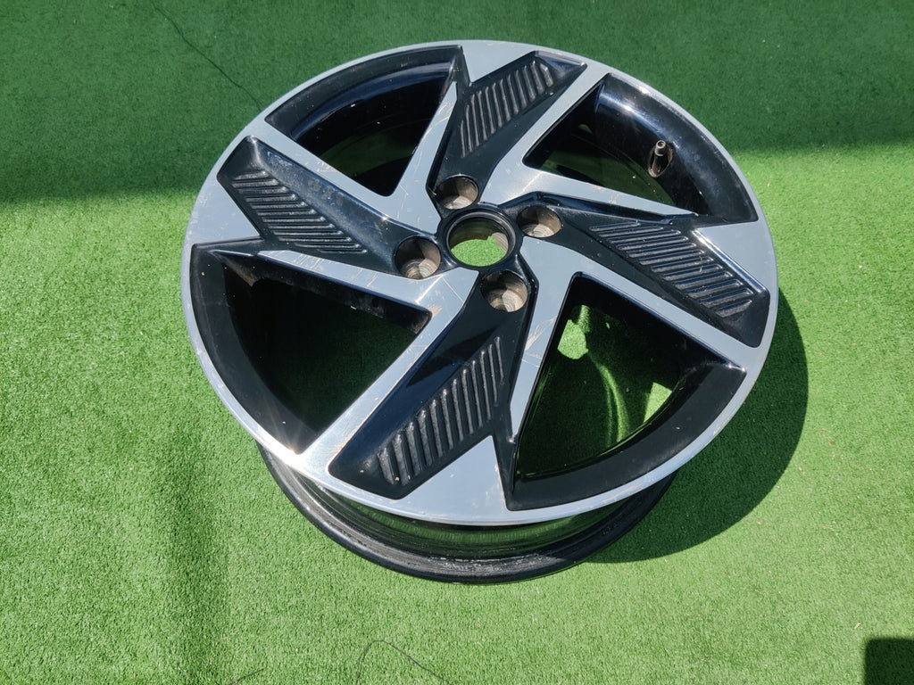 1x Alufelge 16 Zoll 6.5" 4x100 48ET Glanz Schwarz 52910K7200 Hyundai I10 III I20 FEL1586674058fi