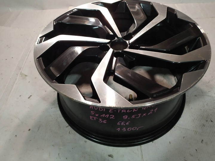 1x Alufelge 21 Zoll 9.5" 5x112 36ET 4KE601025 Audi E-Tron Rim Wheel FEL4276065220xb