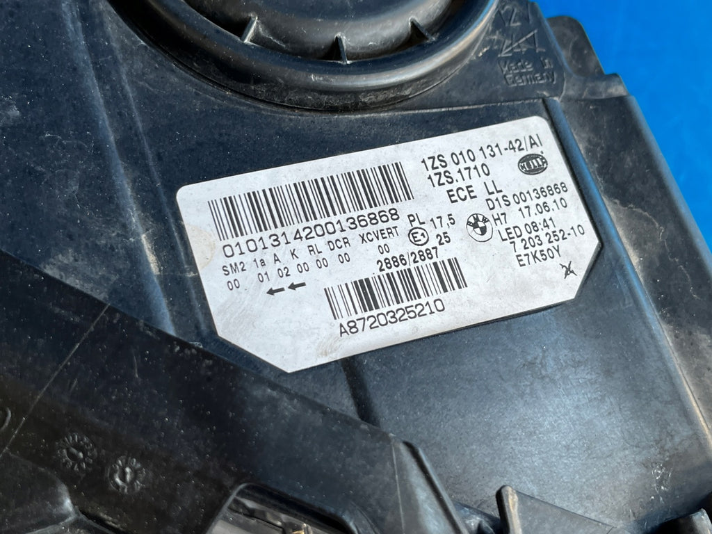 Frontscheinwerfer BMW F11 F10 720325210 Xenon Rechts Scheinwerfer Headlight SCH8906493486kr