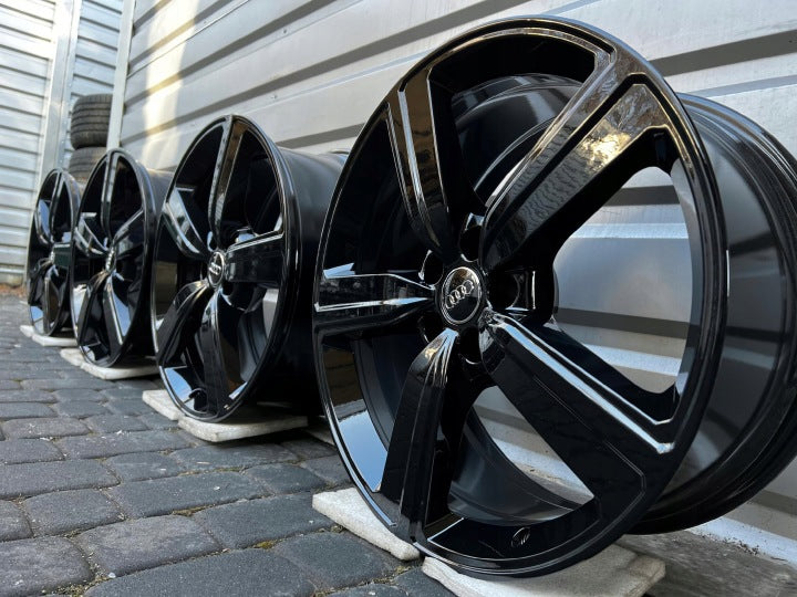 4x Alufelge 20 Zoll 9.0" 5x112 38ET Glanz Silber 4KE601025S Audi E-Tron FEL5268780819nl
