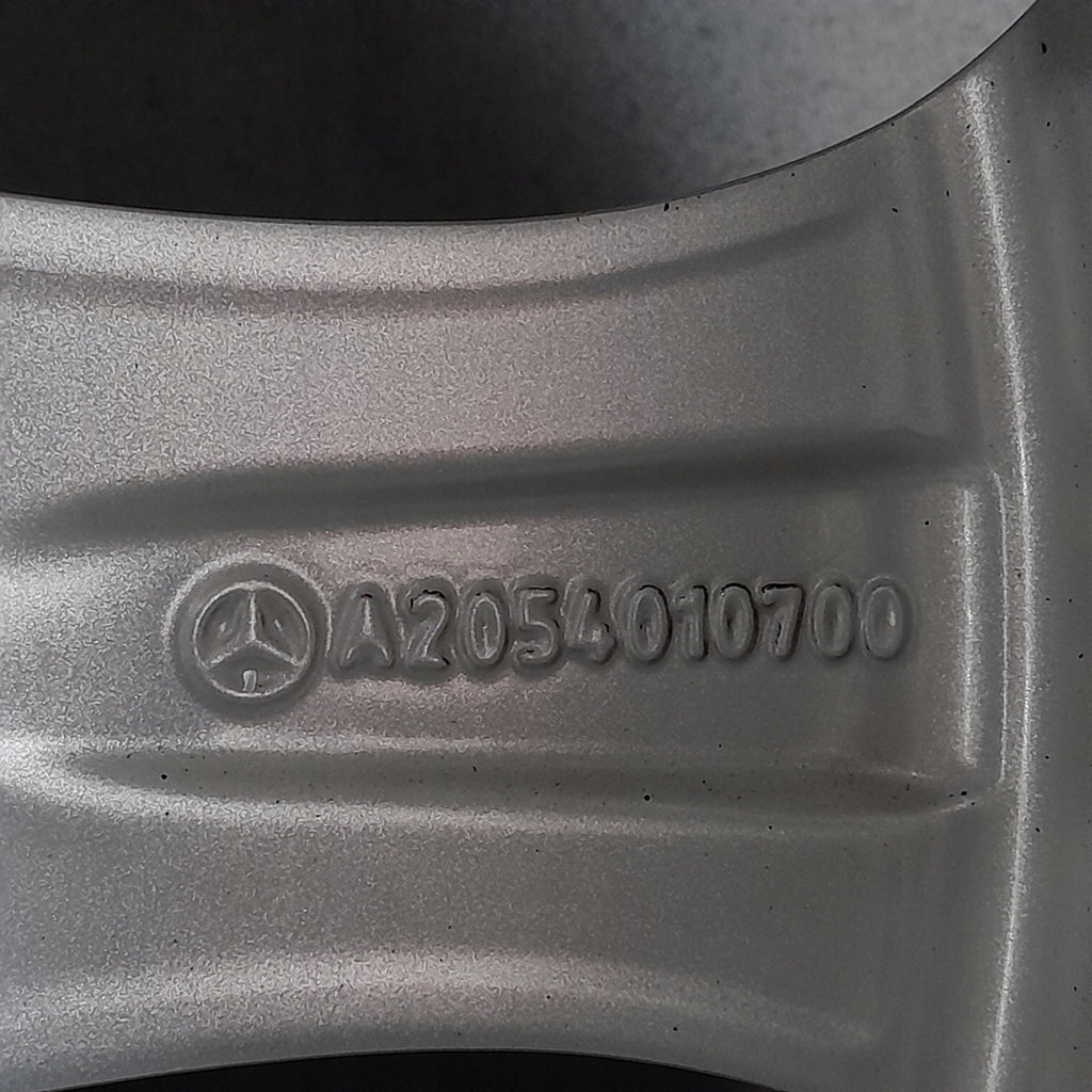 4x Alufelge 18 Zoll 7.5" 5x112 44ET Glanz Silber A2054010600 Mercedes-Benz W205 FEL3521805479ve