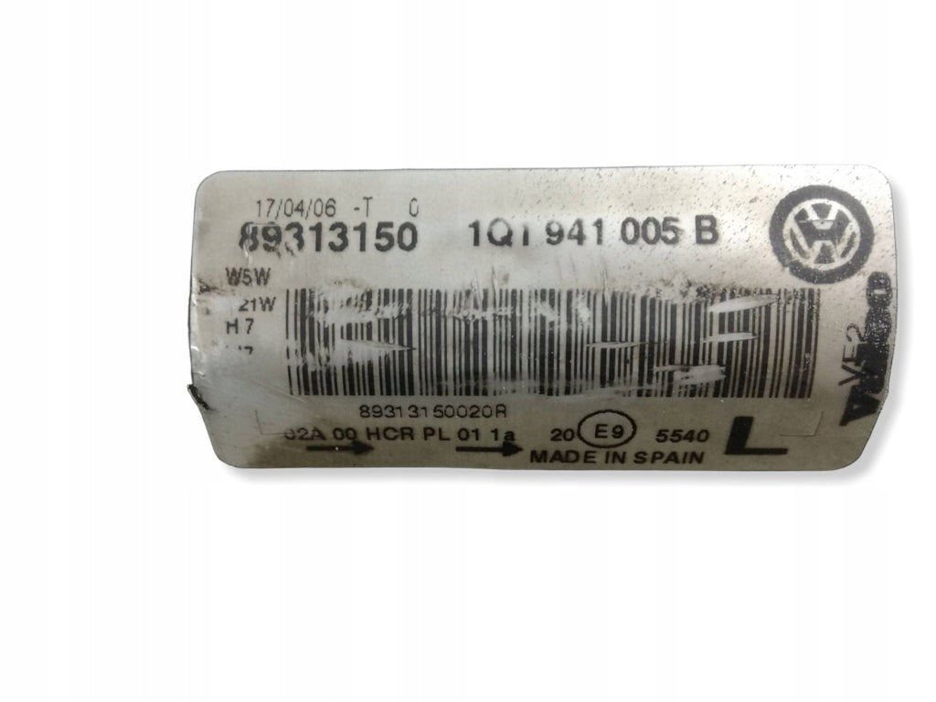 Frontscheinwerfer VW Eos 1Q1941005B Links Scheinwerfer Headlight SCH4527941520kv