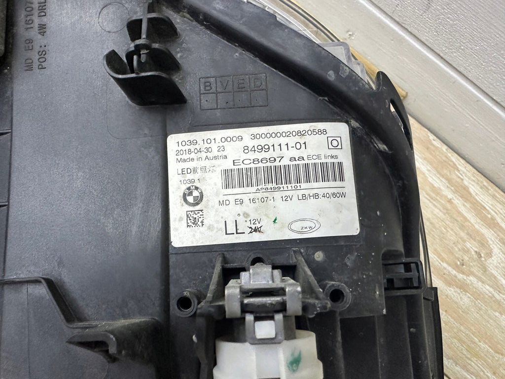 Frontscheinwerfer BMW 3 F30 F31 8499112-01 LED Ein Satz Scheinwerfer Headlight SCH4806547919kp