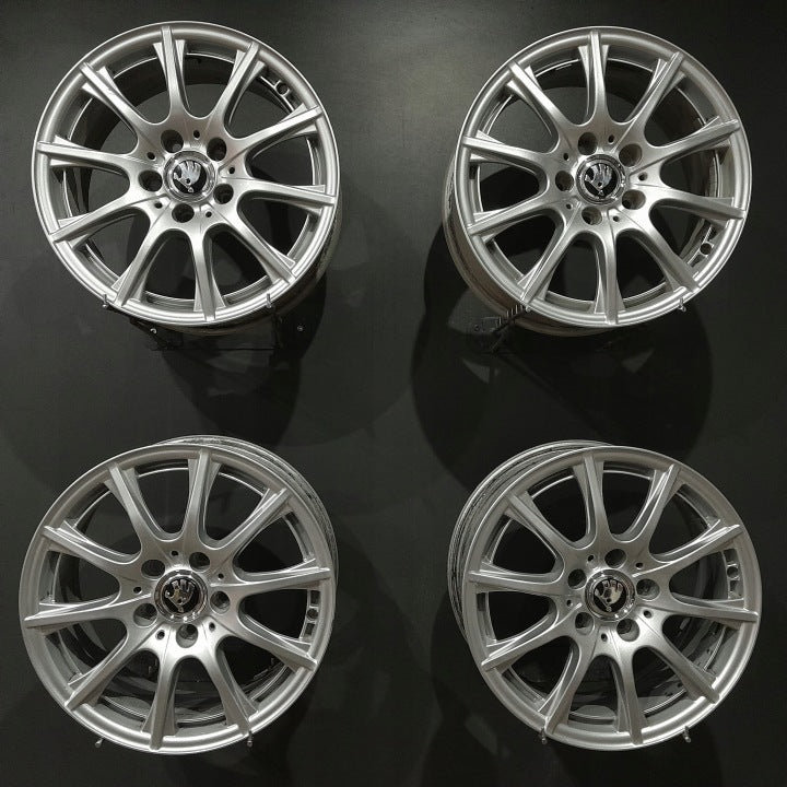 4x Alufelge 16 Zoll 6.5" 5x112 38ET A2054012400 Mercedes-Benz Octavia I FEL6418001948wr