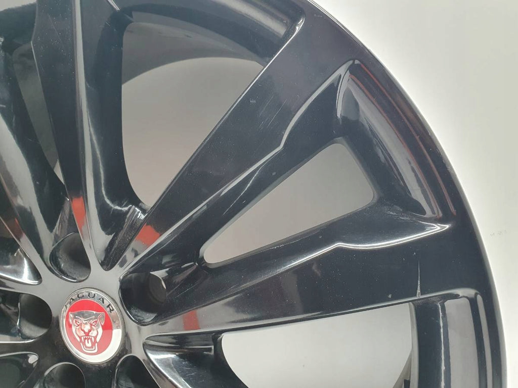 1x Alufelge 20 Zoll 8.5" 5x108 45ET Glanz Schwarz HK8M1007HA Jaguar F-Pace X761 FEL9213799851af