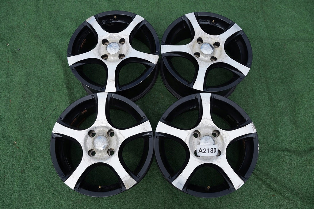 4x Alufelge 15 Zoll 6.5" 4x108 37ET WZ-6515-108-37 Ford Fiesta I Fusion 2 FEL2366193030wa