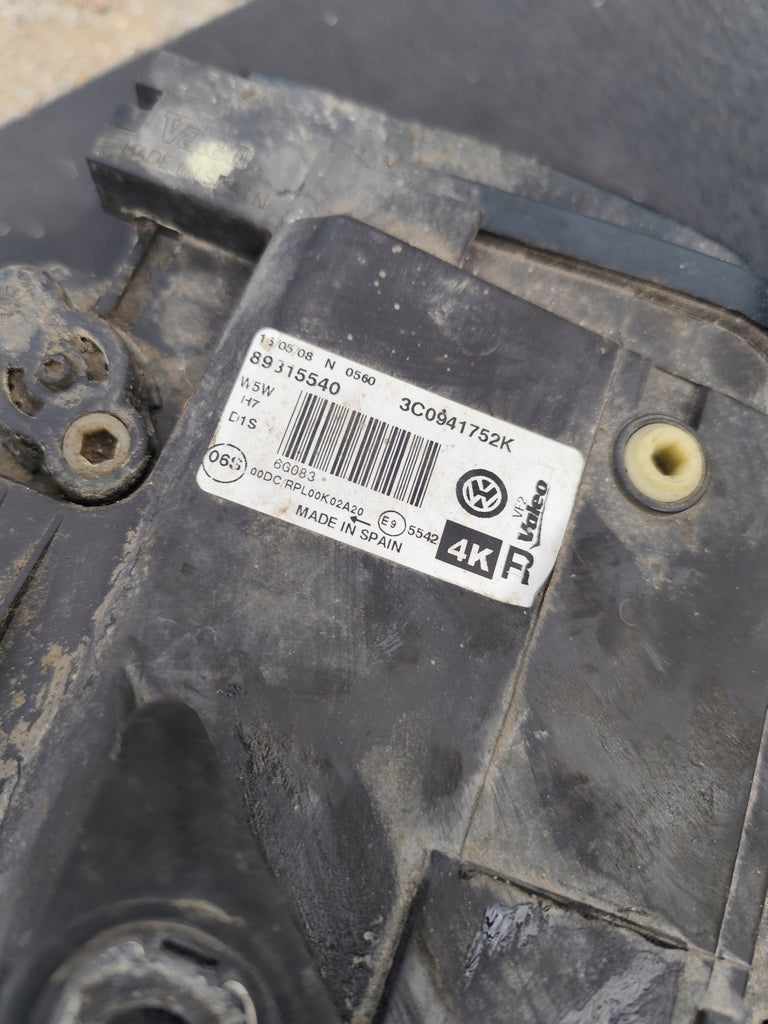 Frontscheinwerfer VW Passat 3C0941752K Xenon Rechts Scheinwerfer Headlight SCH1430462548pm