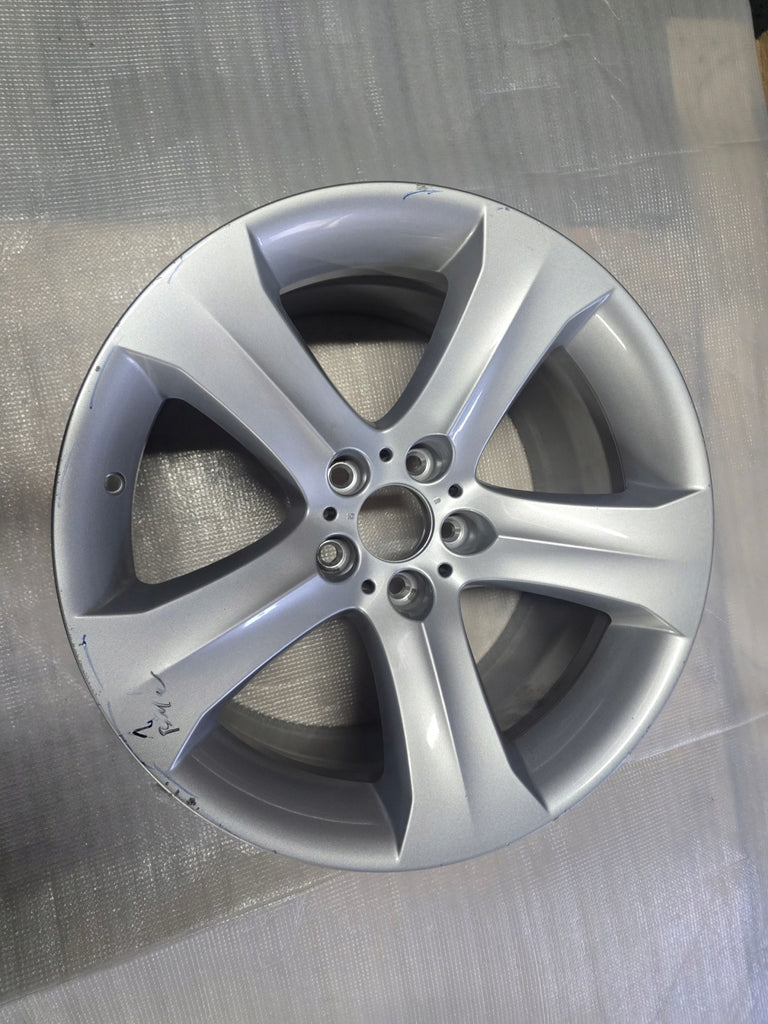 1x Alufelge 19 Zoll 10.0" 5x120 21ET Glanz Silber 6778587 BMW X6 E71 Rim Wheel FEL1475084070lk