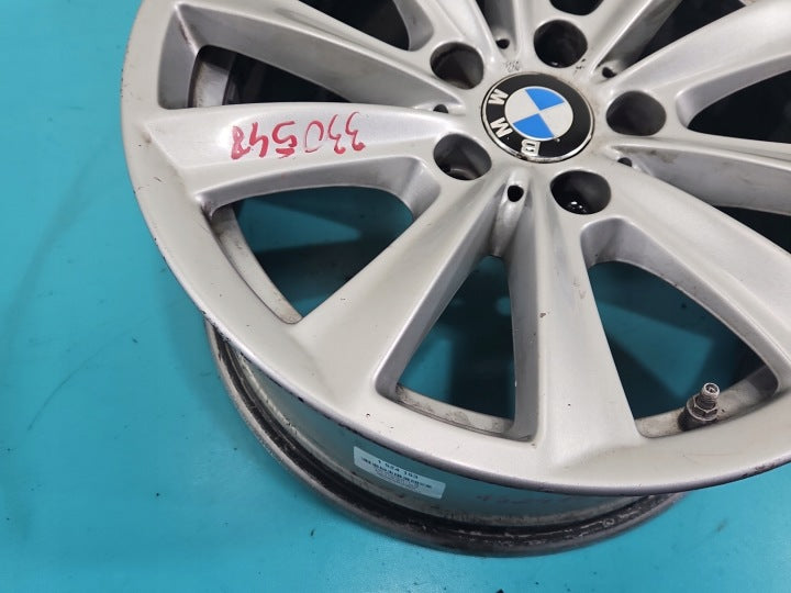 1x Alufelge 17 Zoll 8.0" 5x120 30ET Silber 6780720 BMW F30 Rim Wheel FEL9616938949wq
