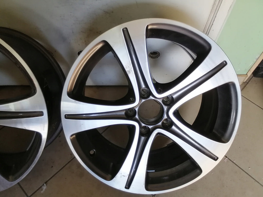 1x Alufelge 17 Zoll 7.5" 5x112 40ET Glanz Silber A2134011200 Mercedes-Benz W213