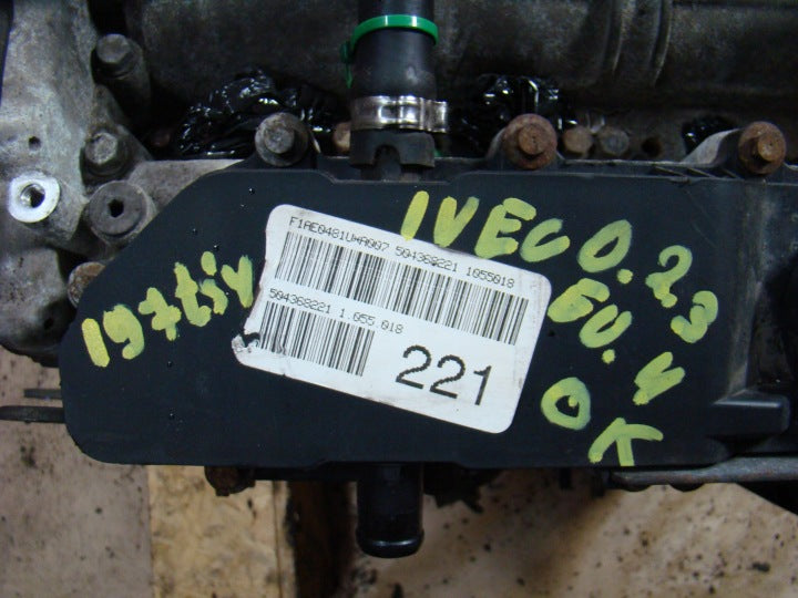 Motor Iveco I F1AE0481U 2.3 106PS 78kW 197TKm Diesel Engine Unkomplett MOT8116236240bl