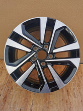 Load image into Gallery viewer, 1x Alufelge 16 Zoll 6.5&quot; 5x112 48ET Glanz Schwarz 5TA601025P Vw Rim Wheel