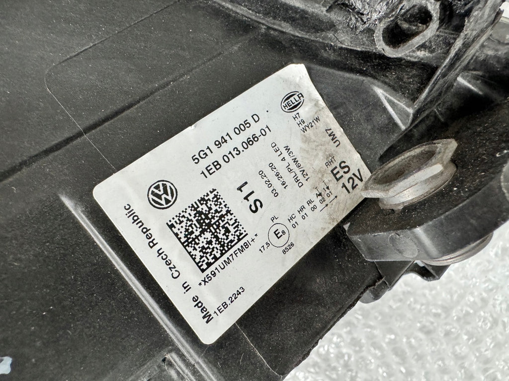 Frontscheinwerfer VW Golf VII 5G1941005D Links Scheinwerfer Headlight SCH7249773207aa