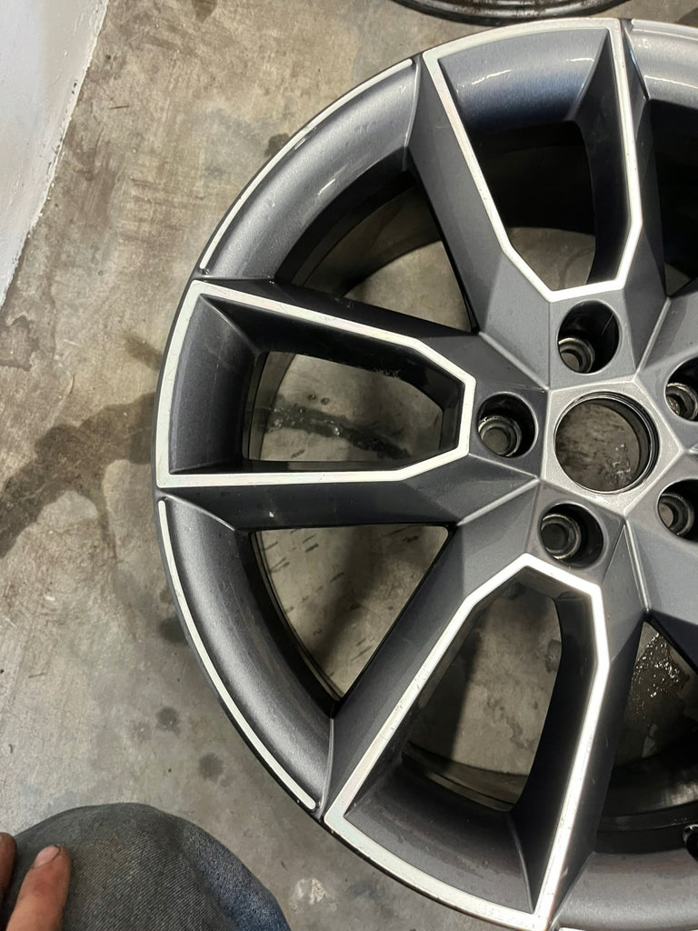 1x Alufelge 18 Zoll 7.5" 5x112 51ET Matt Grau 5E0601025AJ Skoda Octavia Iii FEL8054036565ls