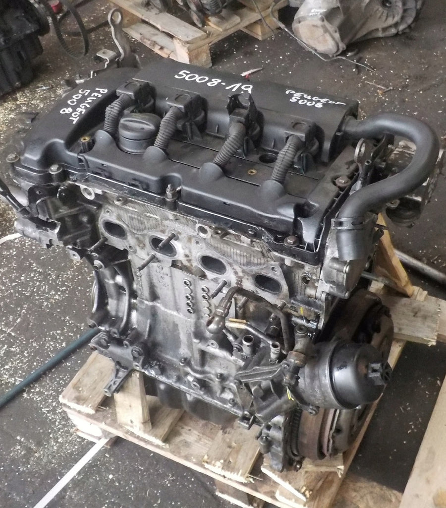 Motor Peugeot 5008 I 10FJAX PSA5F02 1.6 THP 2009 Benzin Engine Unkomplett