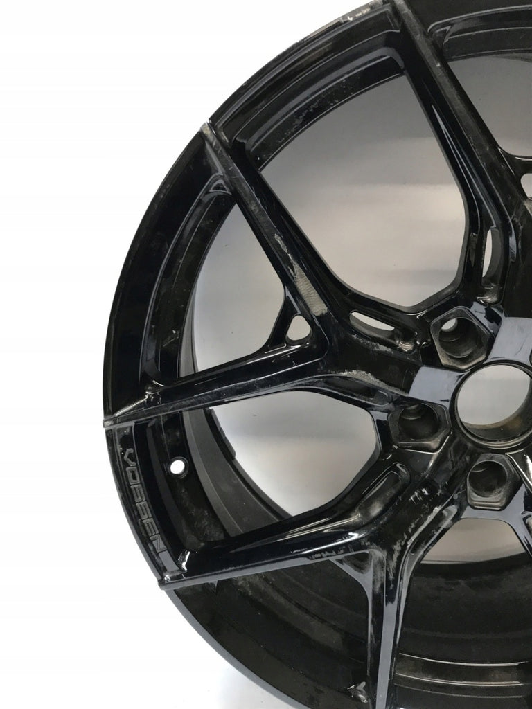 1x Alufelge 20 Zoll 9.5" 5x120 16ET Matt Schwarz Mg Rim Wheel FEL6756044777oe