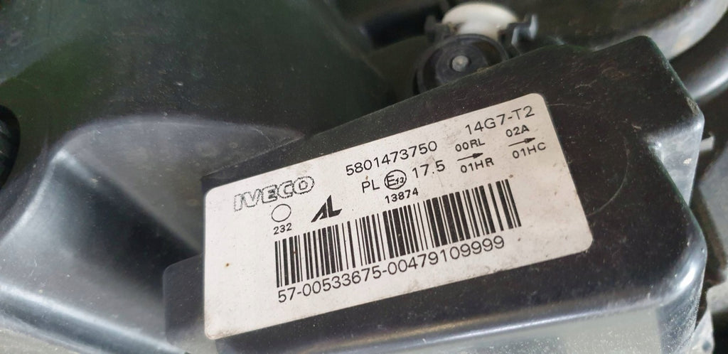 Frontscheinwerfer Iveco Daily IV 5801473750 Links Scheinwerfer Headlight SCH6950344625wt
