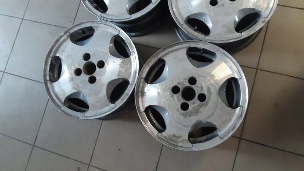 4x Alufelge 15 Zoll 6.0" 4x100 35ET VW Golf Rim Wheel FEL2966214797lp