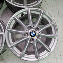 Laden Sie das Bild in den Galerie-Viewer, 4x Alufelge 16 Zoll 7.0" 5x112 52ET 6855080 BMW 4 Gran 2 F44 Tourer F45 F46 FEL2515571855ft