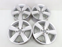 Laden Sie das Bild in den Galerie-Viewer, 4x Alufelge 16 Zoll 6.5" 5x112 46ET Silber 5G0601025N VW Golf VIII I Rim Wheel FEL1151273638uf