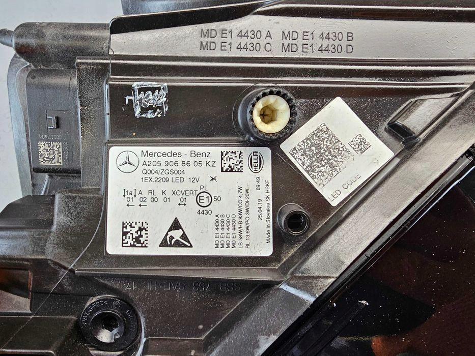 Frontscheinwerfer Mercedes-Benz W205 A2059068605 LED Rechts Headlight SCH7159977026vs