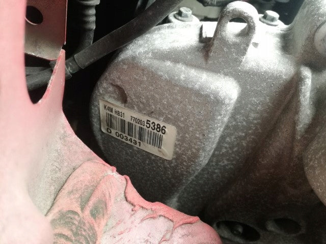 Motor Renault Kangoo III K4M830 1.6 106PS 78kW 21TKm Benzin Engine Unkomplett