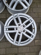 Laden Sie das Bild in den Galerie-Viewer, 4x Alufelge 16 Zoll 6.5" 5x112 41ET Silber KBA53206 Rim Wheel FEL5859356697lf