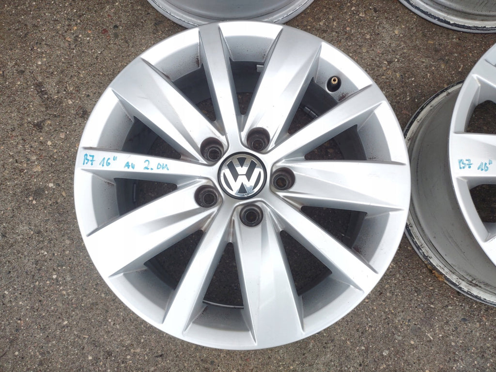 4x Alufelge 16 Zoll 7.0" 5x112 45ET 3AA601025AF VW Passat B7 Golf VI Touran FEL5815431965ch