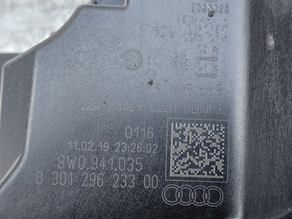 Frontscheinwerfer Audi A4 8W09410035 Links Scheinwerfer Headlight SCH5357218144uz