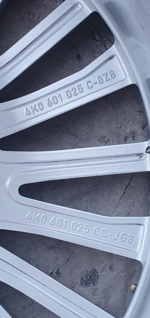 1x Alufelge 18 Zoll 8.0" 5x112 39ET Glanz Silber 4K0601025CC Audi A6 Allroad A4 FEL8118402276dg