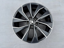 Load image into Gallery viewer, 1x Alufelge 16 Zoll 7.0" 5x100 46ET Glanz Schwarz 6V0601025D Skoda Fabia Iii FEL7011943999ad