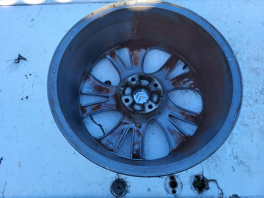 1x Alufelge 18 Zoll 7.5" 4x108 29ET Matt Silber 9688904377 Citroën Rim Wheel FEL5553606710qp