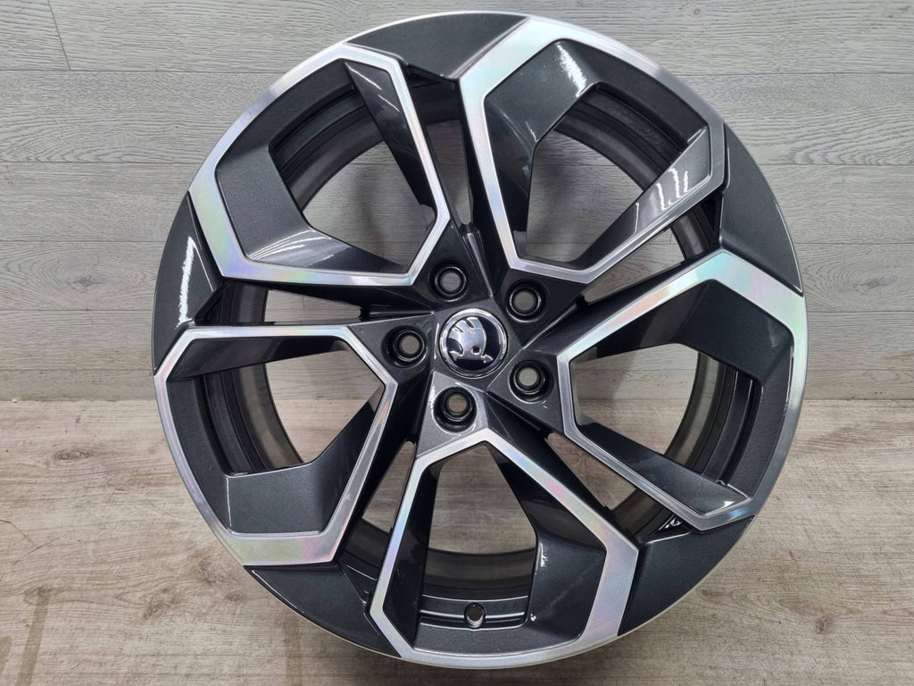 4x Alufelge 19 Zoll 7.5" 5x112 48ET Matt Graphit 5E3601025 Skoda Octavia Iv FEL1884380331qe