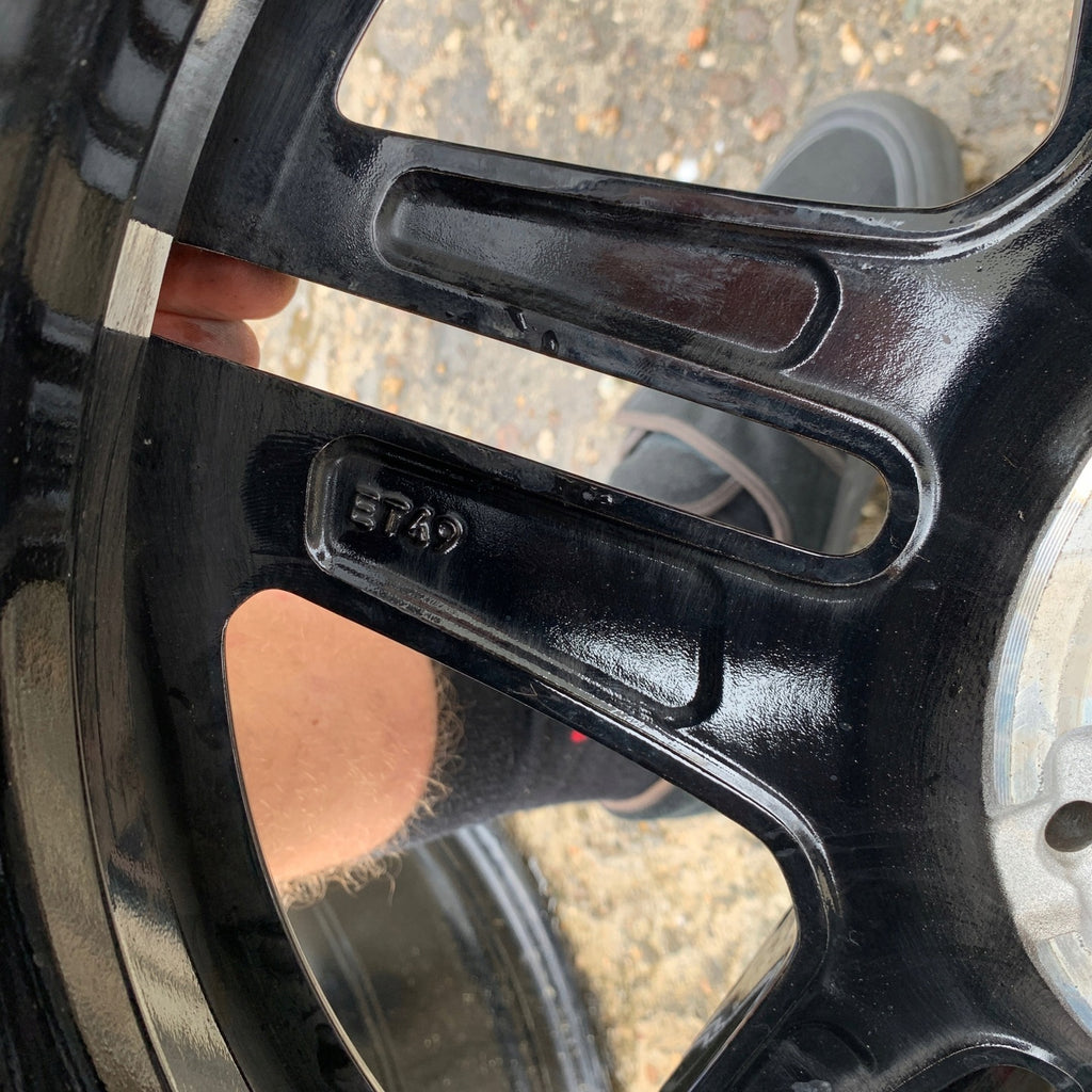 1x Alufelge 18 Zoll 8.5" 5x112 M8S-JK7-1BN Mercedes-Benz W205 Rim Wheel