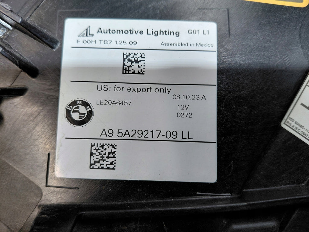 Frontscheinwerfer BMW X3 G01 F97 G02 F98 5A29217 Links Scheinwerfer Headlight SCH6224398627jd