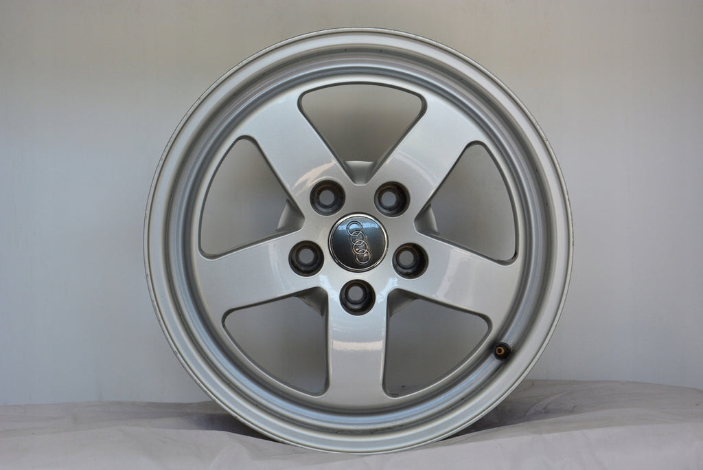 1x Alufelge 16 Zoll 7.0" 5x112 35ET Glanz Silber 8W0601025 Audi Rim Wheel