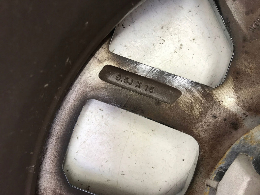 1x Alufelge 16 Zoll 6.5" 4x100 51ET Glanz Schwarz 52910-G6920 Kia Picanto FEL6040355549fp