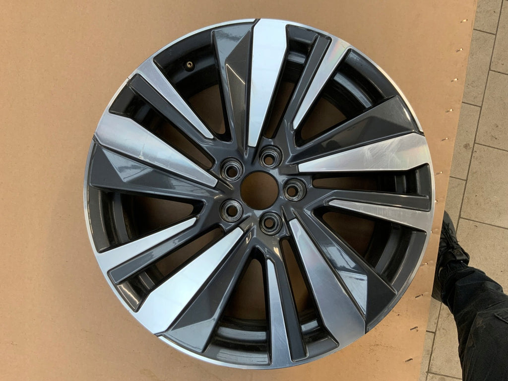 1x Alufelge 19 Zoll 7.0" 5x108 38ET Glanz Graphit 9809685477 Peugeot I Rim Wheel FEL5542120381vp
