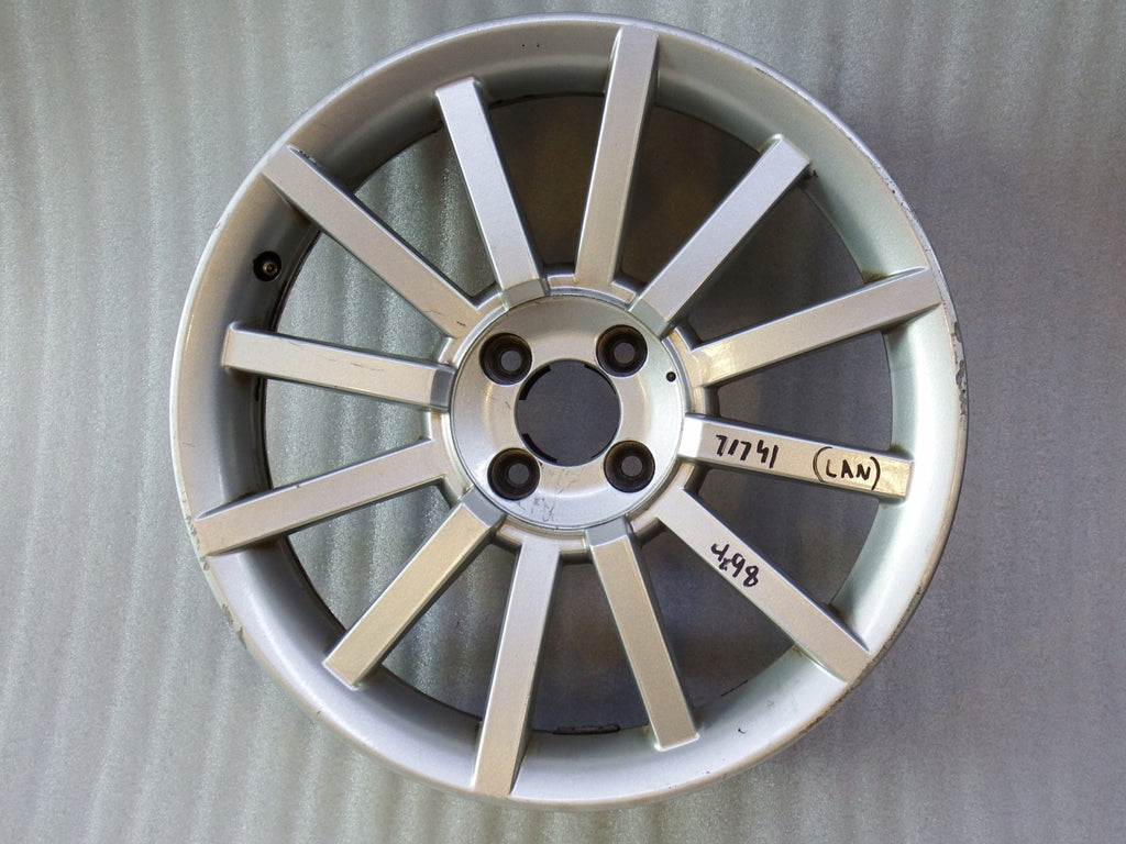 1x Alufelge 17 Zoll 7.0" 4x98 41ET Glanz Silber 50900832 Fiat Punto Stilo Brava FEL1848353416oj