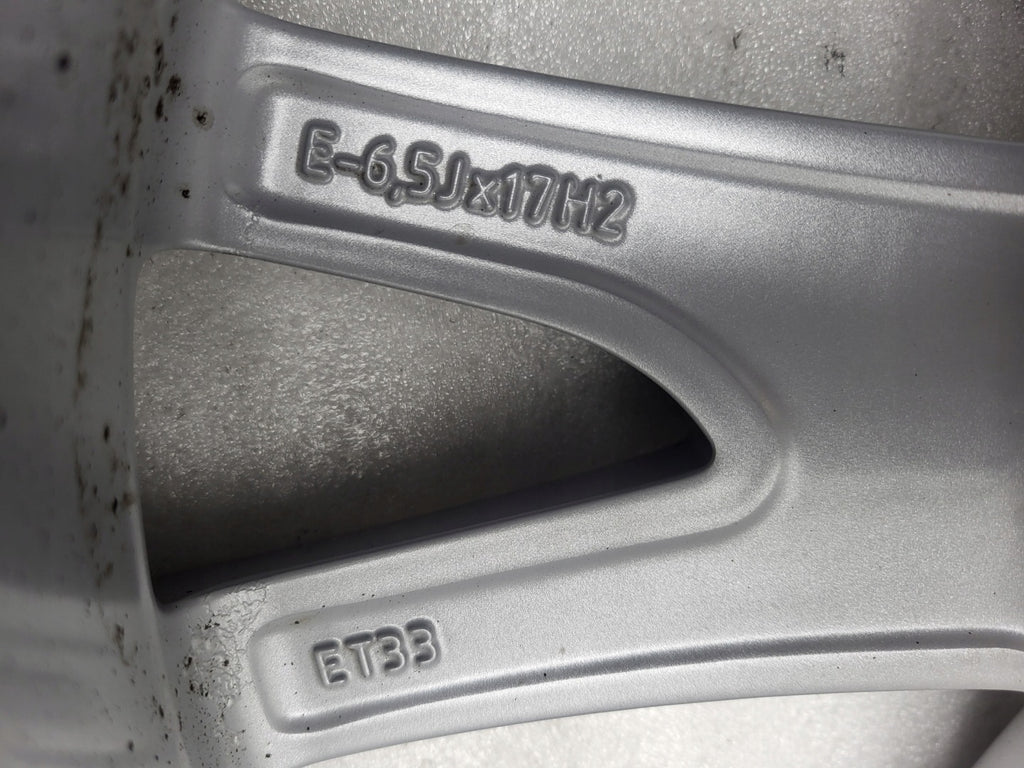 1x Alufelge 17 Zoll 6.5" 5x112 33ET Glanz Silber 8U0071497 Audi Q3 Rim Wheel FEL7533444678ju