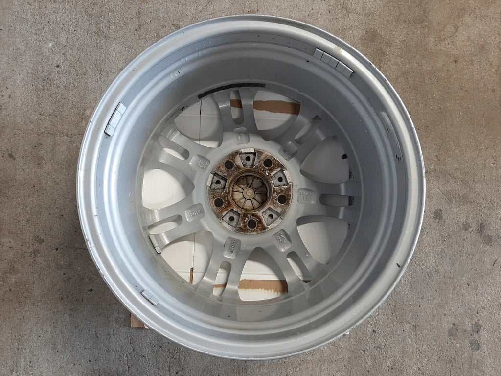 1x Alufelge 17 Zoll 8.5" 5x120 50ET Glanz Silber 2282360 BMW E46 Rim Wheel FEL9306866420er