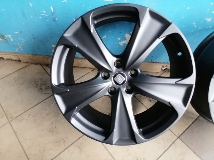 4x Alufelge 19 Zoll 8.0" 5x112 49ET Matt Schwarz 5FA601025F Cupra Leon Rim Wheel FEL8247225217ii