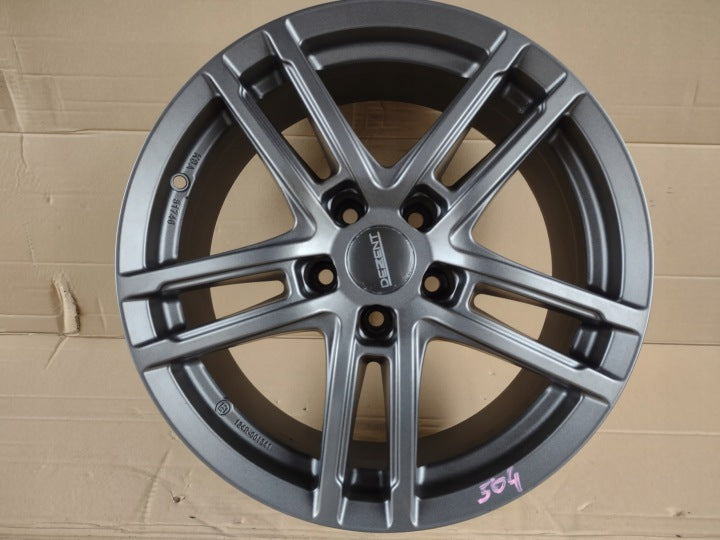 1x Alufelge 17 Zoll 7.5" 5x112 36ET Rim Wheel FEL4596103551uq