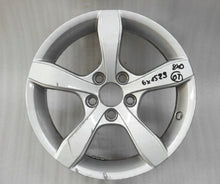 Laden Sie das Bild in den Galerie-Viewer, 1x Alufelge 15 Zoll 6.0&quot; 5x100 29ET Glanz Silber 8X0071495 Audi A1 Rim Wheel