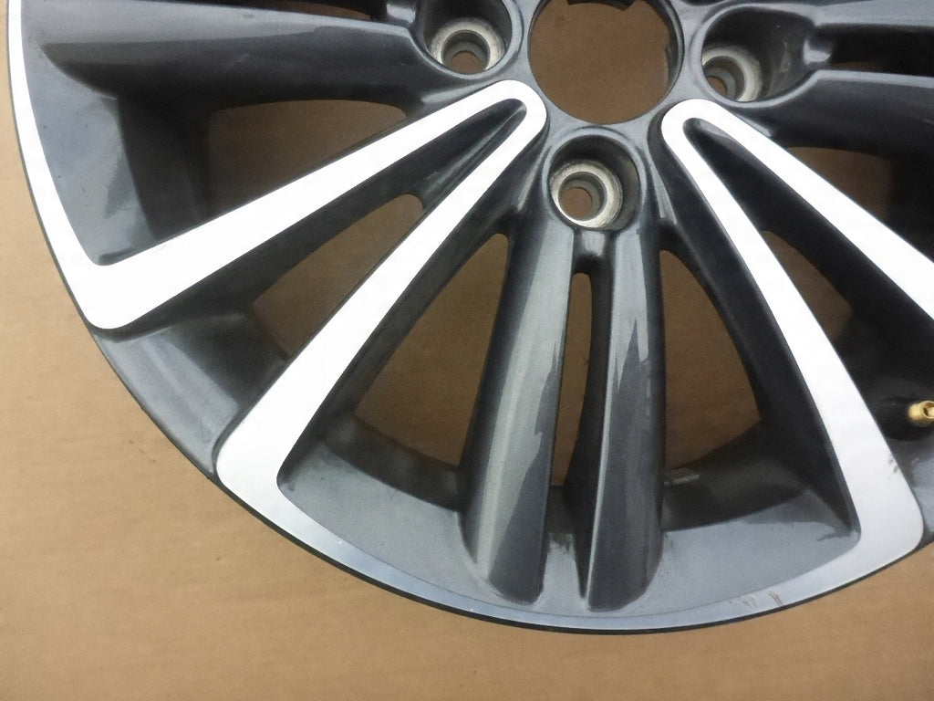 1x Alufelge 16 Zoll 6.0" 4x108 27ET Glanz 9677100677 Citroën C3 301 Rim Wheel