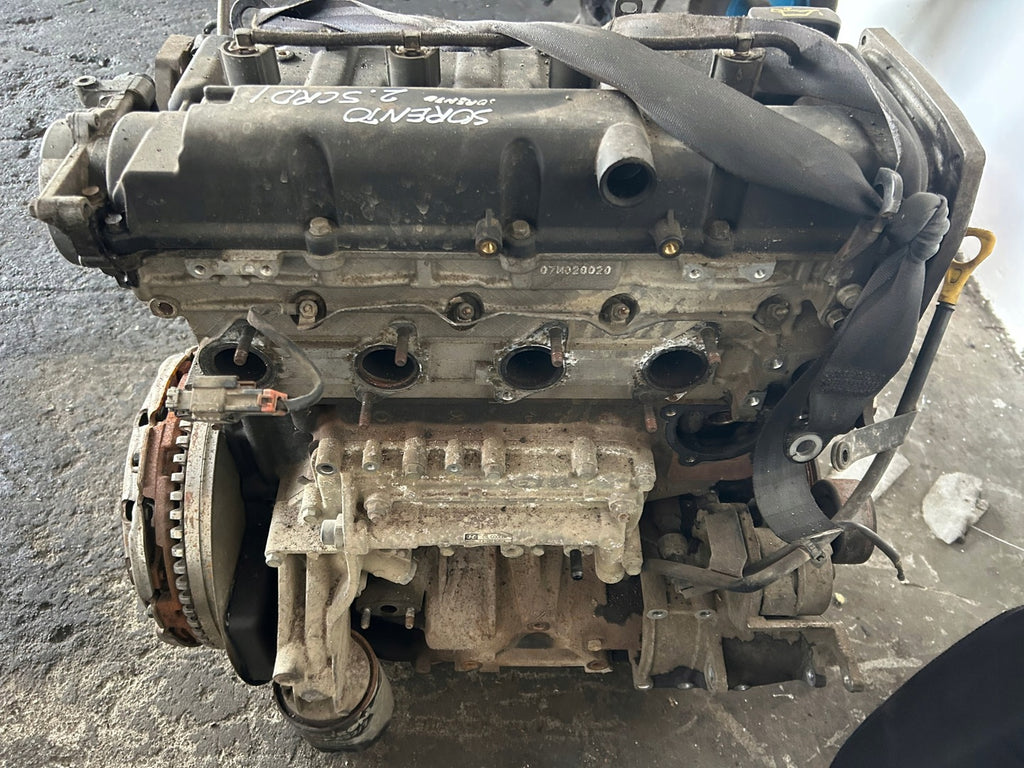 Motor Kia Sorento I D4CB 2.5 CRDI 170PS 125kW 2002 Diesel Engine Unkomplett